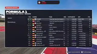 PSR Elite Liga F1 25 Season 3. Lauf 2 / 17 Texas