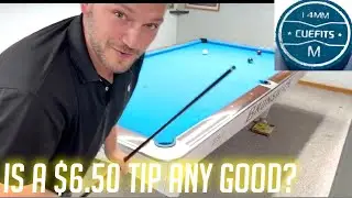 Pool Cue Tip Review Series Cuefits Medium - Budget Zan?
