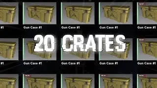 20 CRATE OPENING | Roblox Criminality
