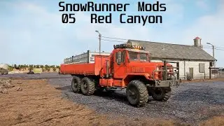 SnowRunner Mods-New Map Red Canyon-Contracts and assignments Part 05