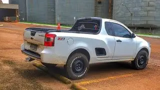 Montana LS com Kit lift de suspens&atilde;o e mascote Rastro Brasil 🇧🇷