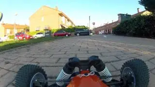 Go Pro Hero 2 HD en coche Radio control