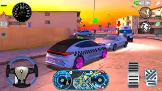 New Crazy Taxi Car Simulator 2026 - Real City 3d Taxi Driving Gameplay With Heavy Traffic Passenger