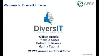 DiversIT Info Session for CEPIS Members - Presentation
