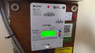 Как снять показания с электросчетчика Itron EM425 UK2