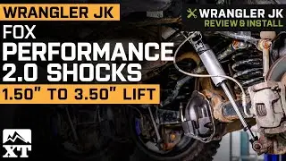 Jeep Wrangler JK FOX Performance Series 2.0 Front and Rear IFP Shocks Review & Install