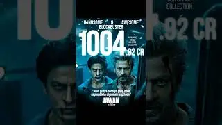 1 Year 1⭐ 2 1000 Crore Box Office Collection #ShahRukhKhan #KingKhan #Jawan