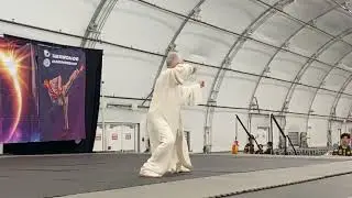 Grandmaster Liang, Shou-Yu demonstrates Xingyiquan, Tiger Claw Elite KungFuMagazine com Championship