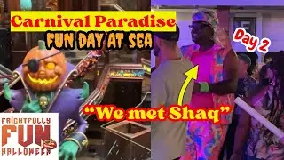 Шак в круизе Carnival😳 День развлечений на море в Carnival Paradise/сентябрь 2025 г.