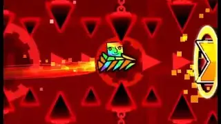 My craziest fluke by far in Geometry Dash...