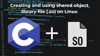 Create shared object files (.so) on Linux and use them for your C/C++ projects