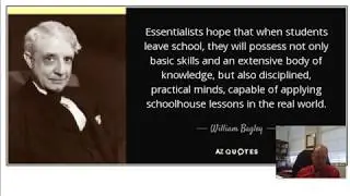 EDUC 703 Final Thread Discussion - William Chandler Bagley
