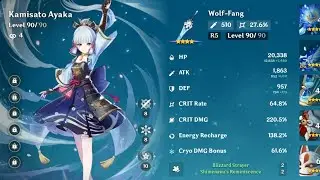 Ayaka Wolf Fang R5 Floor 12.1