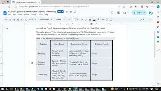 Domain Grace & Redemption Period v1