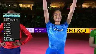 Larissa Iapichino (Italy) Long Jump - World Indoor Championships 2022
