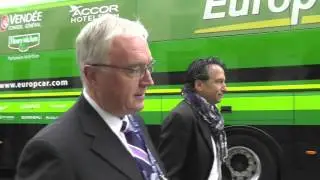 Quick chat with Pat McQuaid UCI President at World Cycling Road Championships 2012