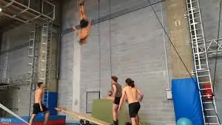 Tumbling and teeterboard.... 13/08/2017