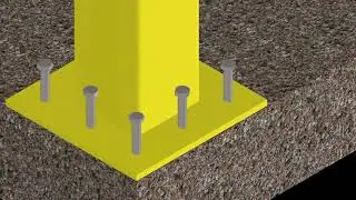 Steel construction 3D animation(2 minutes)