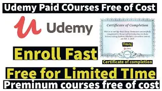 18 Feb | Udemy Coupon Code 2022 | Udemy Free Online Courses with Certificate | premium courses FREE