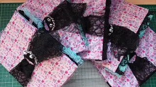 Craft with Me: Pastel Goth Junk Journals - Part 4 (Completing the Covers)