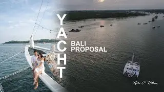 Ideas for the Perfect Yacht Proposal in Bali // Heri & Hellin