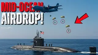 Riesiges U-Boot der US-Marine erh&auml;lt geheimen Abwurf mitten im Ozean!
