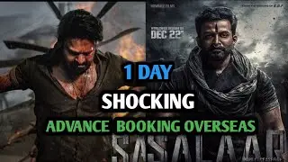 Salaar Overseas Crazy Advance Booking | Salaar Day 1 Box Office Collection India Worldwide | Prabhas