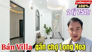 Tây Ninh: bán nhà Villa hồ bơi + sân thượng 3PN 4WC full ODT ngay p.Hòa Thành cách chợ Long Hoa 1km