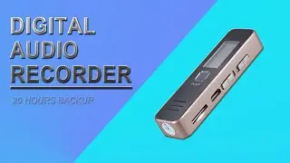 Spy Digital Voice Recorder | Hidden Audio Recording Device | @toqon