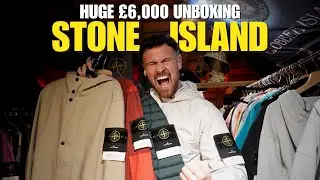 ОГРОМНАЯ распаковка Stone Island за 6000 фунтов стерлингов – новое поступление!
