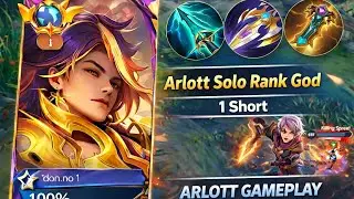 Arlott Solo Rank GOD &ndash; Full Dominating Gameplay #mlbb #arlott 