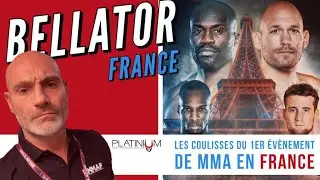 Vlog Platinium dans les coulisses du Bellator Paris avec Loic Pora
