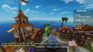 MINECRAFT - Textura com o c&eacute;u bonito. #2