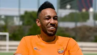 Pierre-Emerick Aubameyang on A-Leagues All Stars vs. FC Barcelona