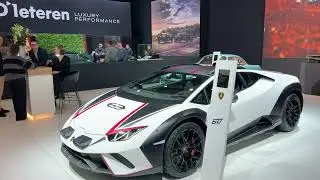 Bugatti , Lamborghini et Bentley - salon de l'auto de Bruxelles - autosalon Brussel 2023