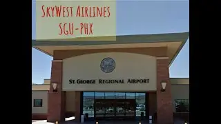ST GEORGE AIRPORT in a Delta Connection CRJ900