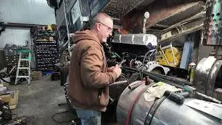 Топливная система и впускной коллектор Kenworth K100E 
