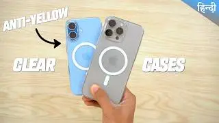iPhone Anti Yellow Clear Cases Review - No Yellowing cases in india Hindi🔥