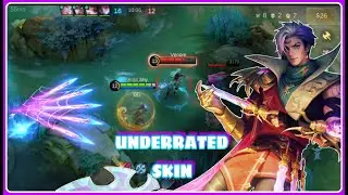 GUSION UNDERRATED SKIN | DESSERT SPIDER | RANK GAME HIGHLIGHTS | MONTAGE |