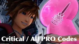 KINGDOM HEARTS III - Data Master Xehanort: Critical / All PRO Codes
