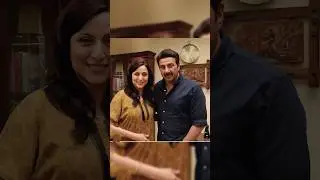 Sunny Deol with his wife Pooja Deol #sunnydeol #shorts #ytshorts
