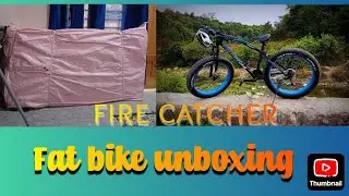 Fire catcher Fat bike unboxing #fatbike #cycle #trending #unboxing