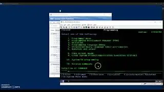 IBM AS400 ACS lab1 how to write a command language (CL) program
