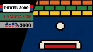 KNOCKOUT (Breakout) for Z80 Clone CPU NEC D780C - Lambda 8300