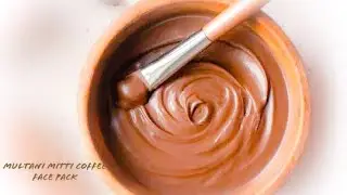 DIY Face Whitening Cream/  Multani Mitti Coffee Face Pack/ At Beauty Zone