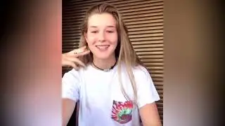 Adorable sweet smoking girl - Caroline Spanish Girl