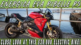 &pound;30,000 Electric Hyper-naked Motorcycle, A Closer Look! | Energica Eva Ribelle RS.