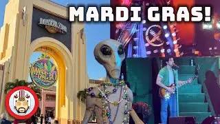 Universal Studios Mardi Gras 30 | 🎭 Dad Got Parks Takes on Cryptids, Curtains & Joe Jonas?! 🎶