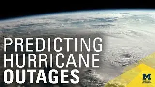 A hurricane power outage prediction model
