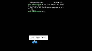 how to install mongodb in android. all problem solved.